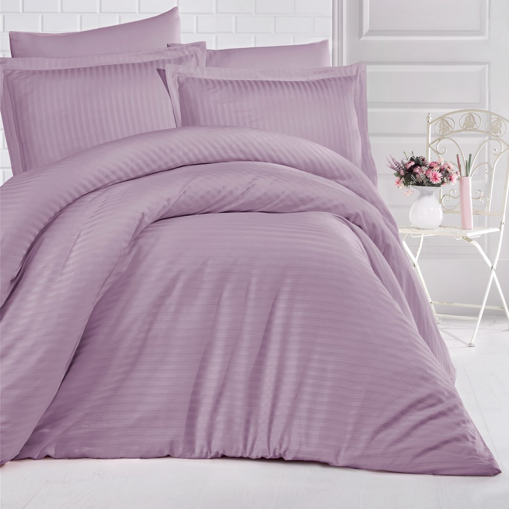 Juego Funda Nórdica Stripe Satén 210...