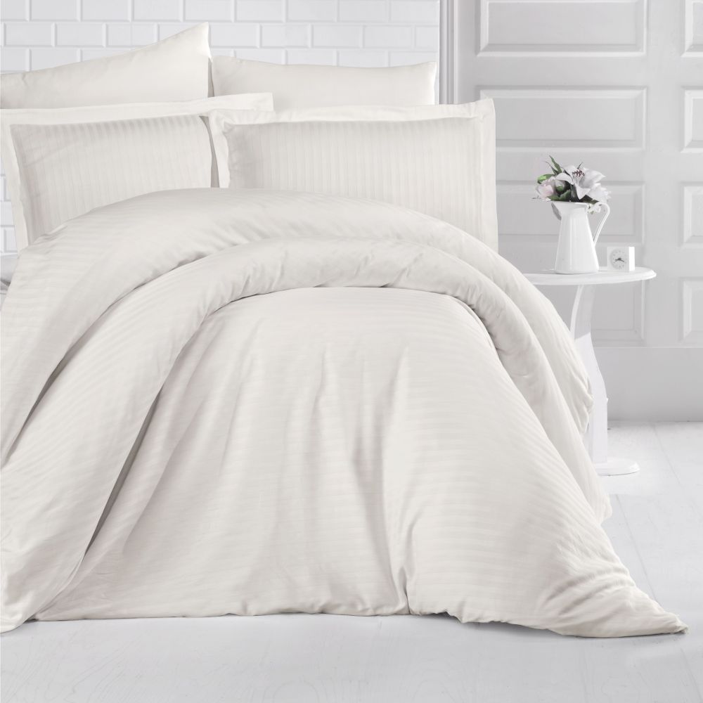 Juego Funda Nórdica Stripe Satén 210...