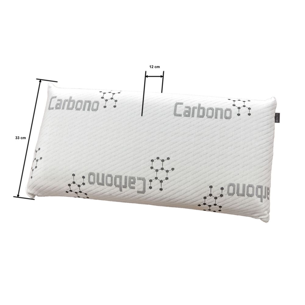 Almohada Viscoelástica Nucleo Carbono...