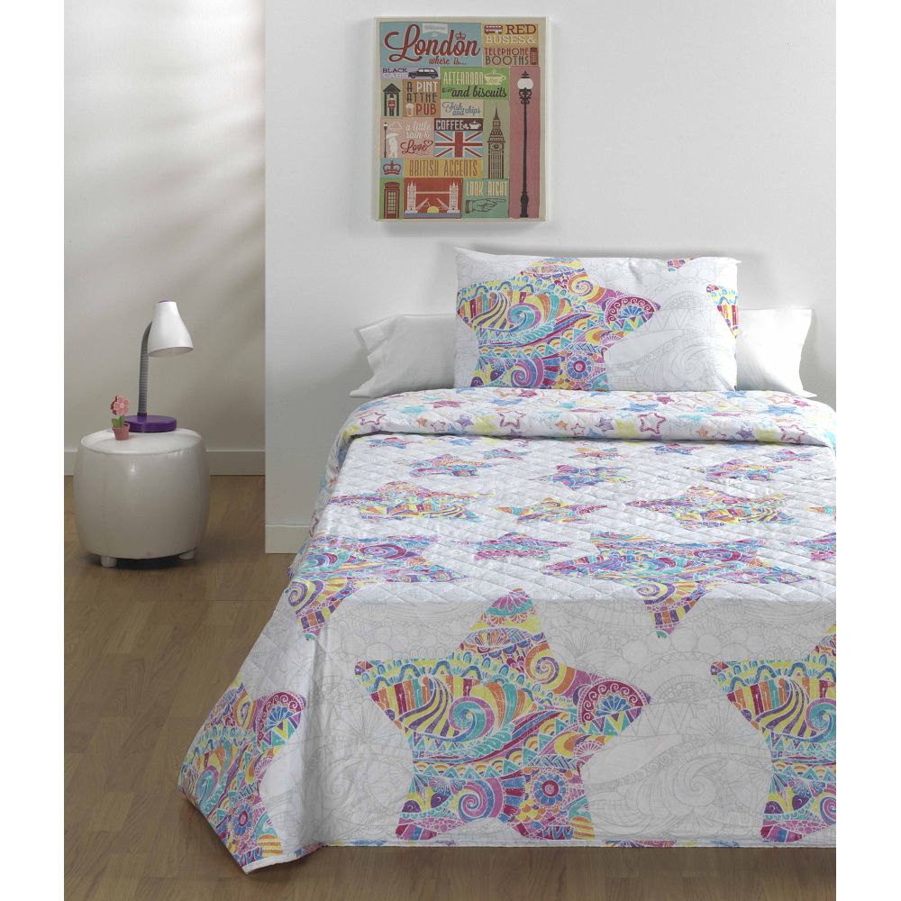 Colcha Bouti Infantil Estrellas...