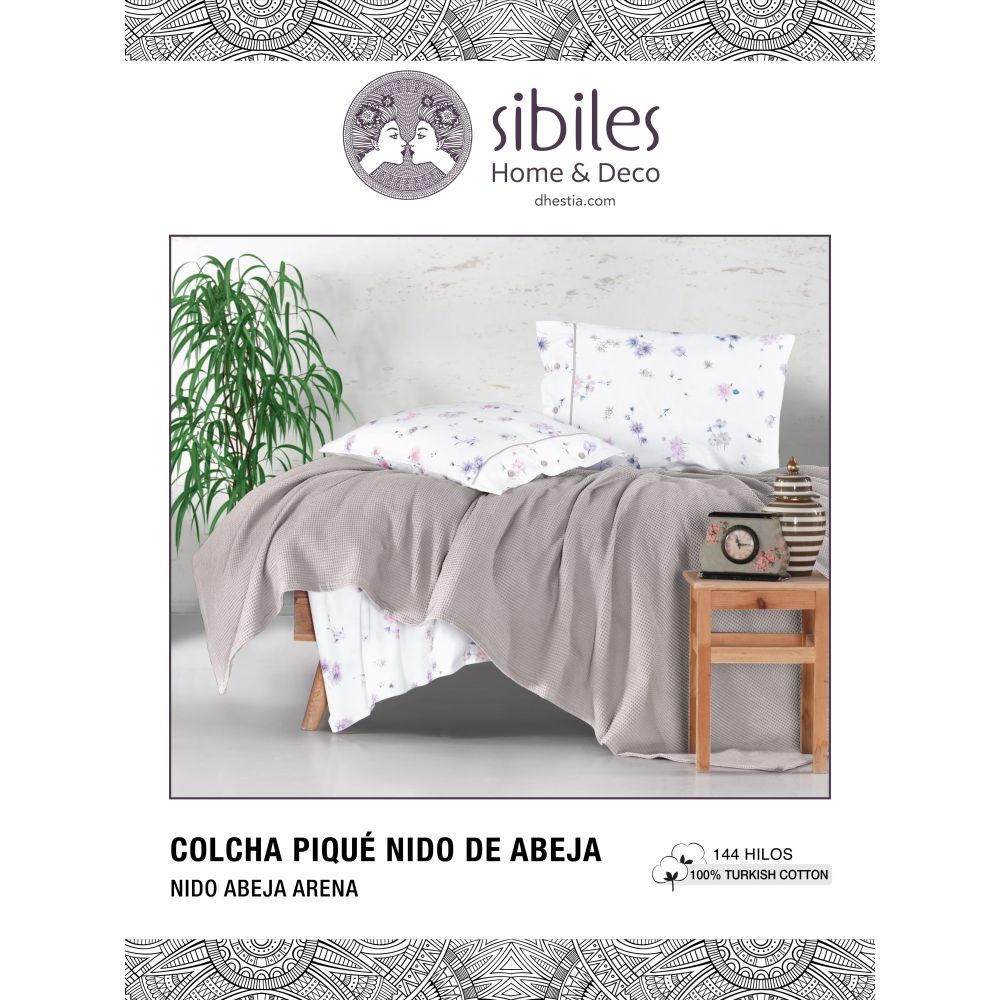 Colcha Multiusos Foulard Sofá Nido de...