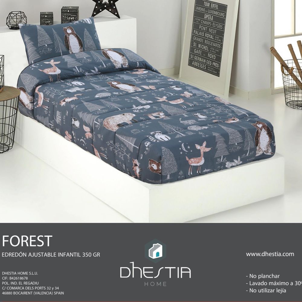 Edredón Ajustable Infantil Cama 90 y...