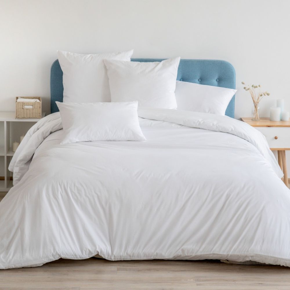 Funda Nórdica Blanca Hotel 100% Algodón