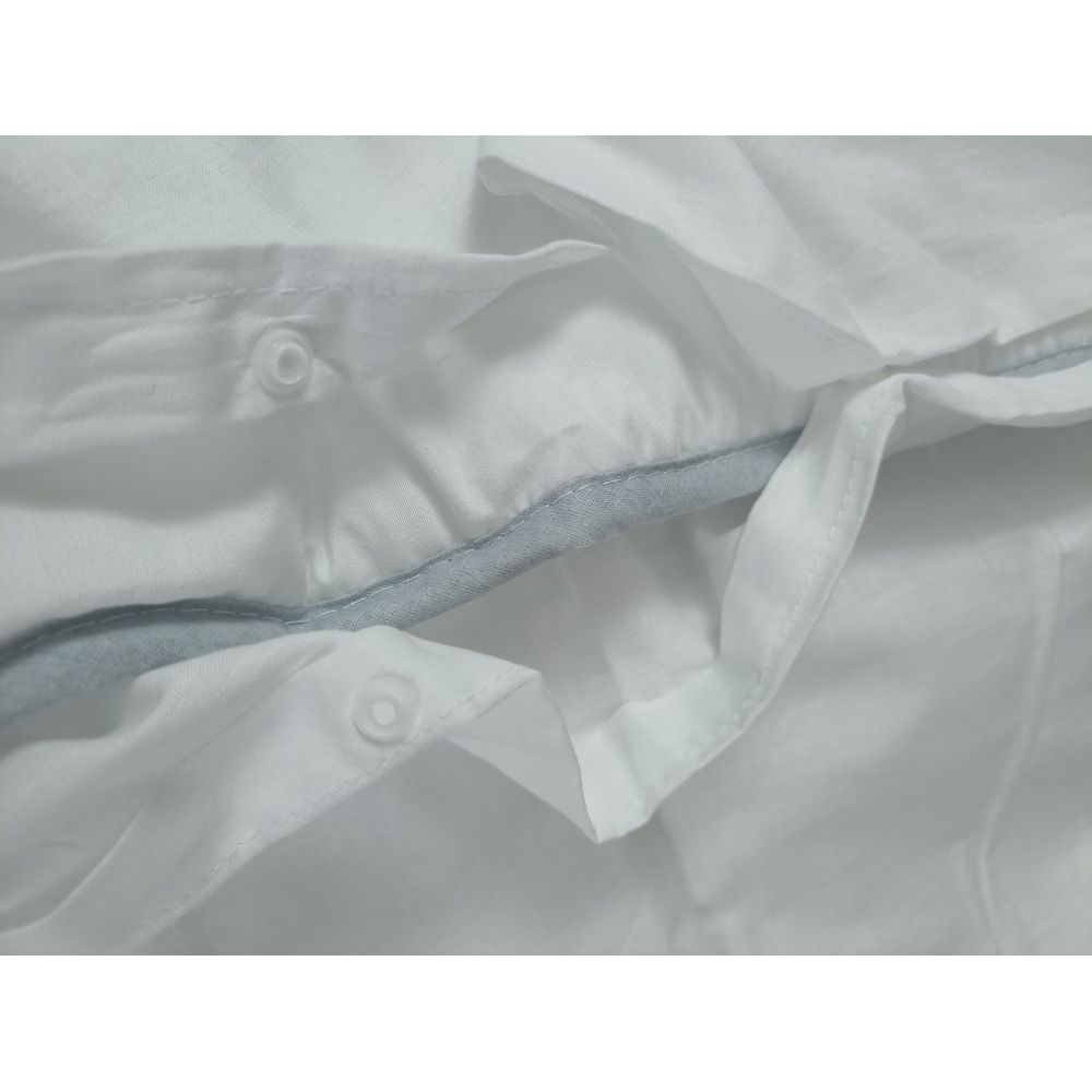 Funda Nórdica Blanca Hotel 100% Algodón