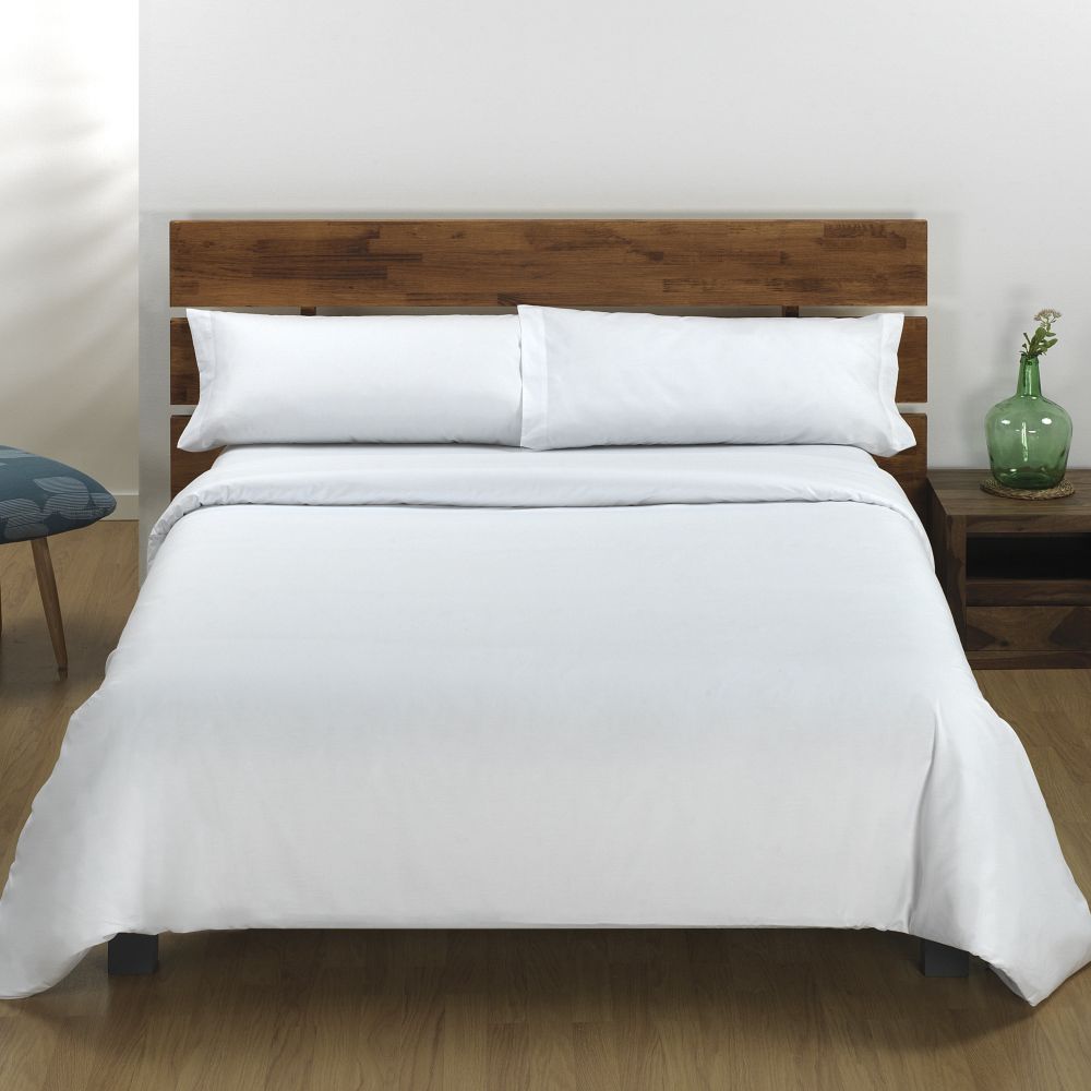 Funda Nórdica Blanca Hotel Polialgodón