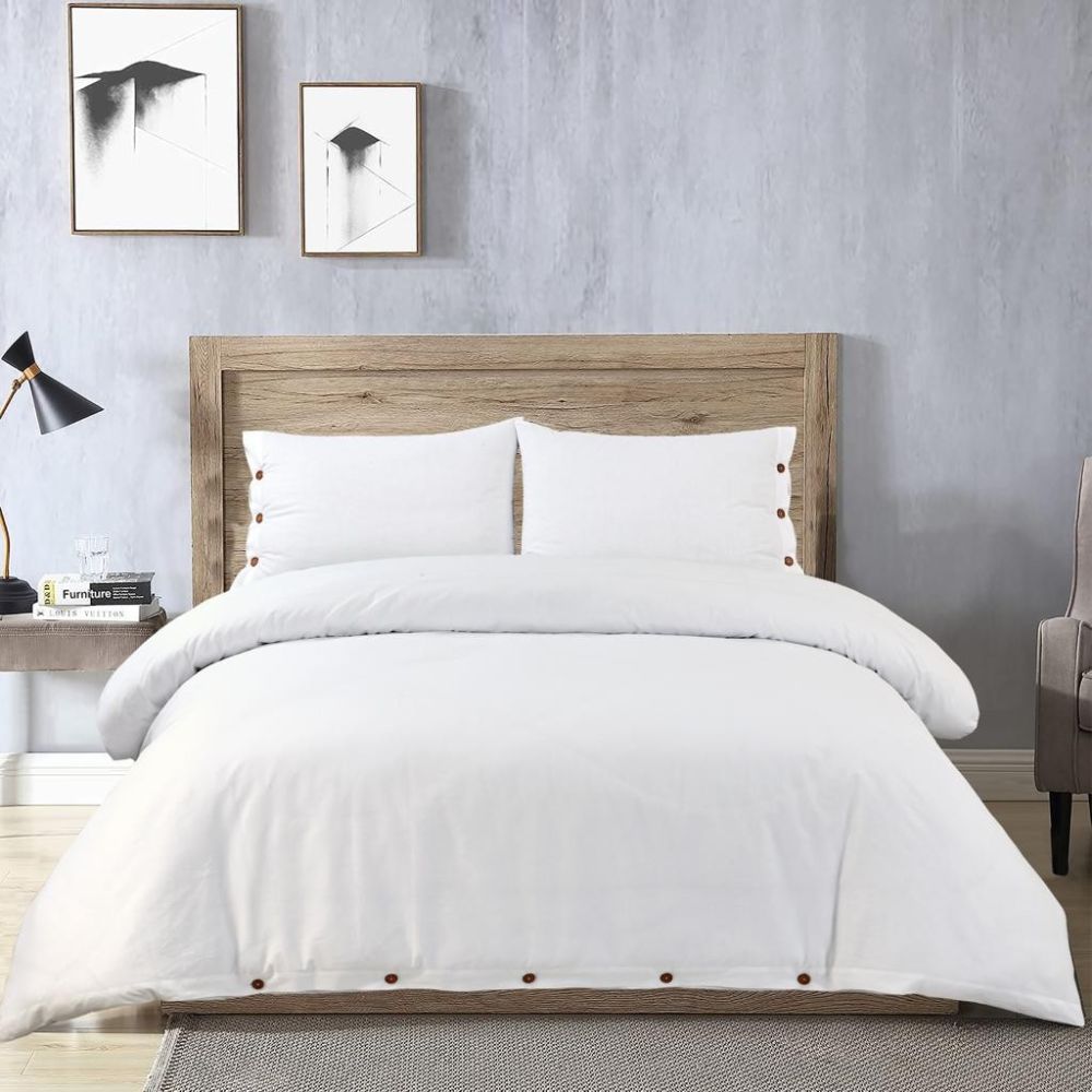 Funda Nórdica Blanco Óptico con...