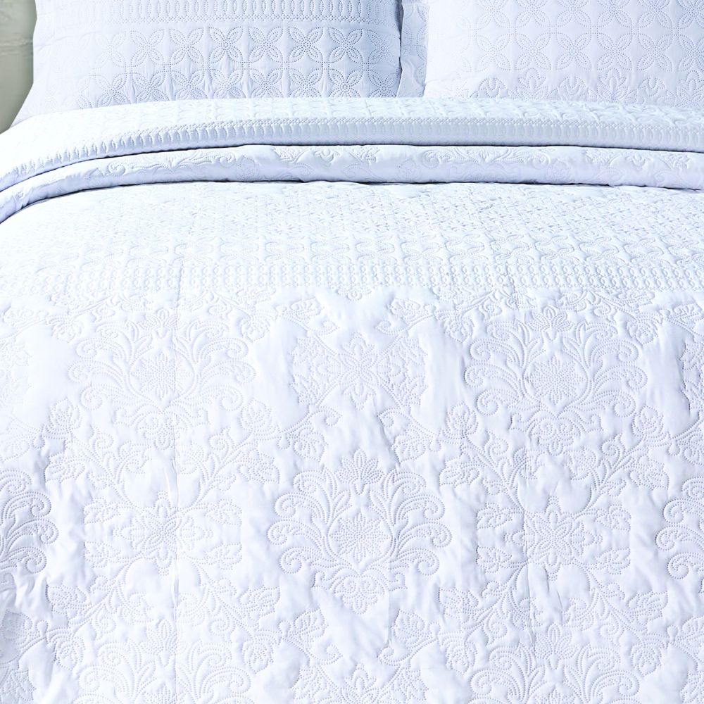 Colcha Bouti Elegante Floral Cama...