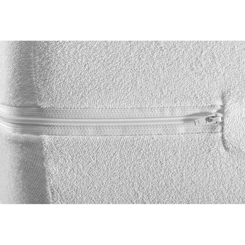 Funda de Colchón Blanca Rizo Algodón...