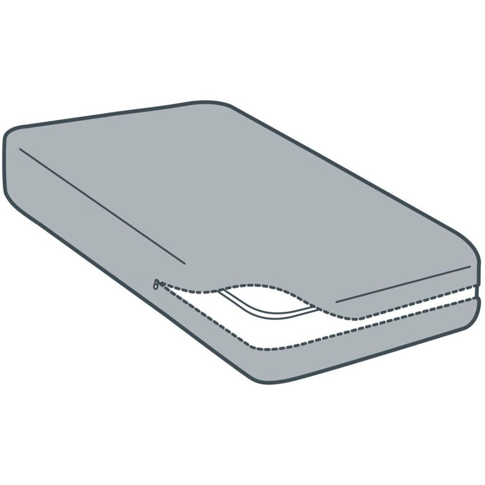 Funda de Colchón Rayas Cutí Raso...