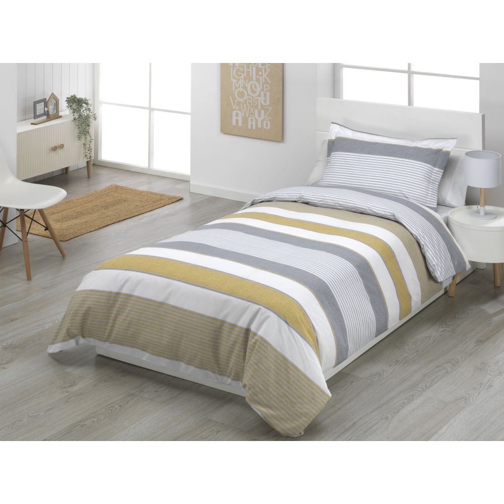 Funda Nórdica Cama Infantil Zarautz Ocre