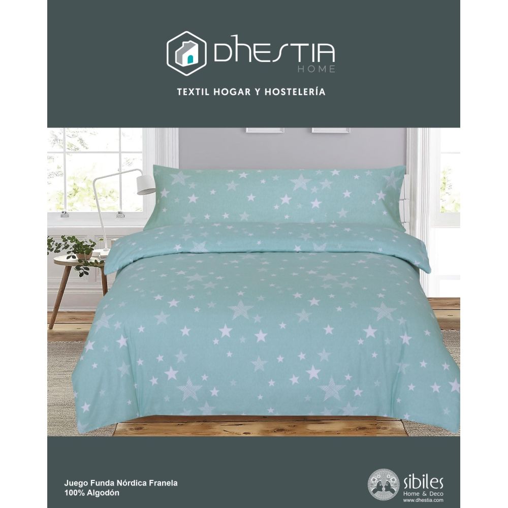 Funda Nórdica de Franela Invierno...