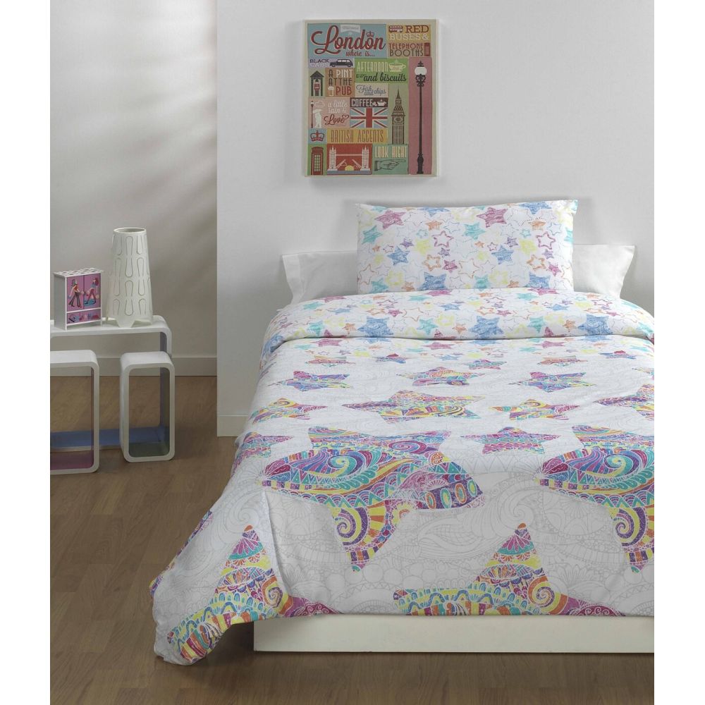 Funda Nórdica Infantil Estrellas...