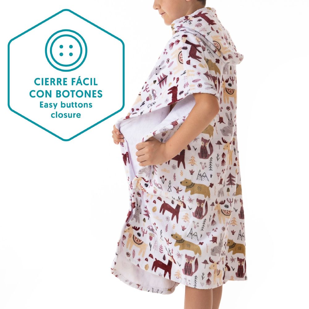 Poncho de Playa Infantil de...