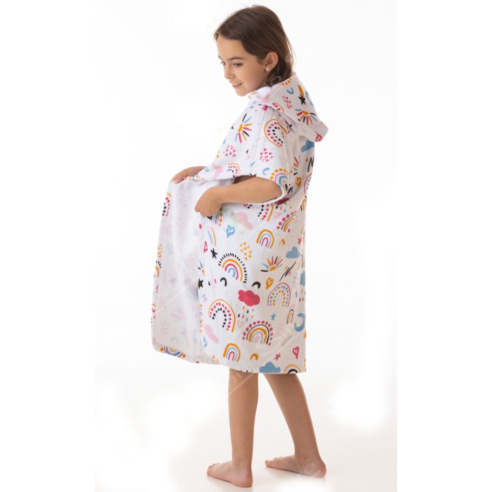 Poncho de Playa y Baño Infantil de...