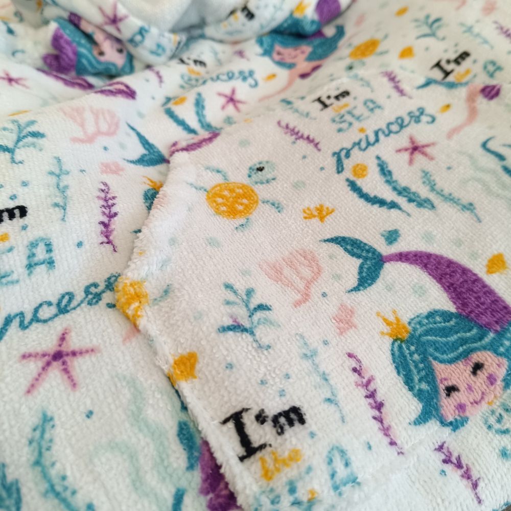 Poncho Infantil de Terciopelo 100%...