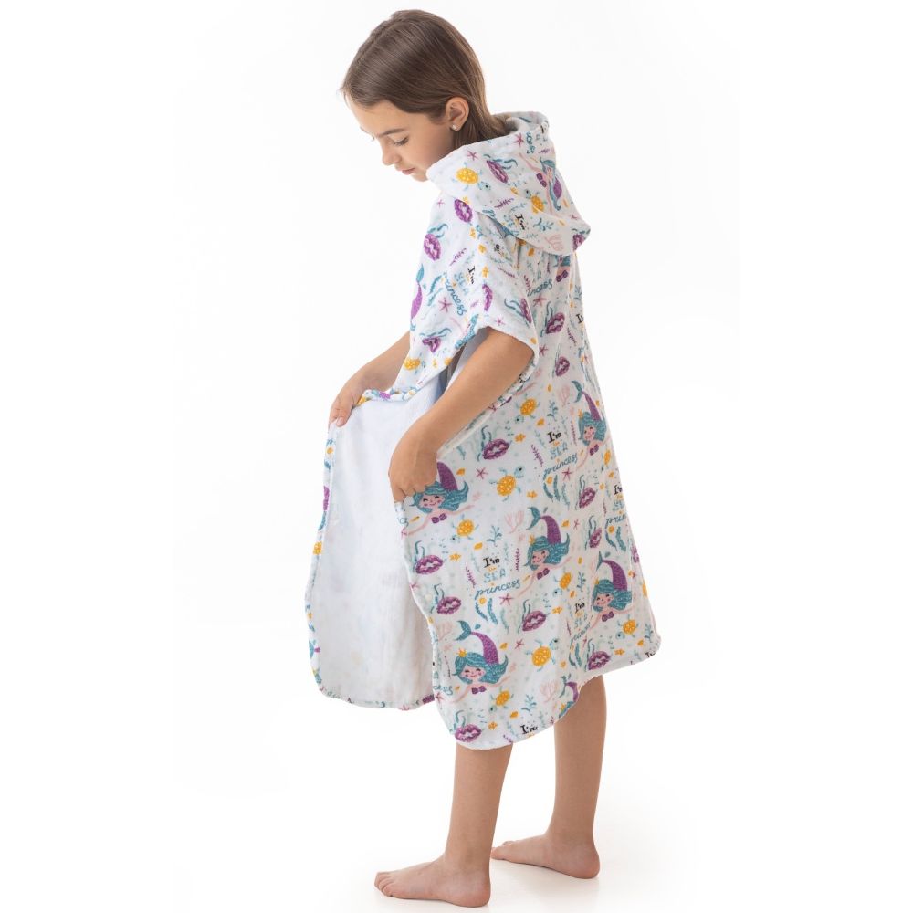 Poncho Infantil de Terciopelo 100%...