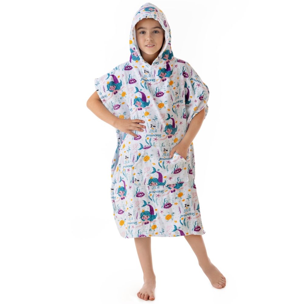 Poncho Infantil de Terciopelo 100%...