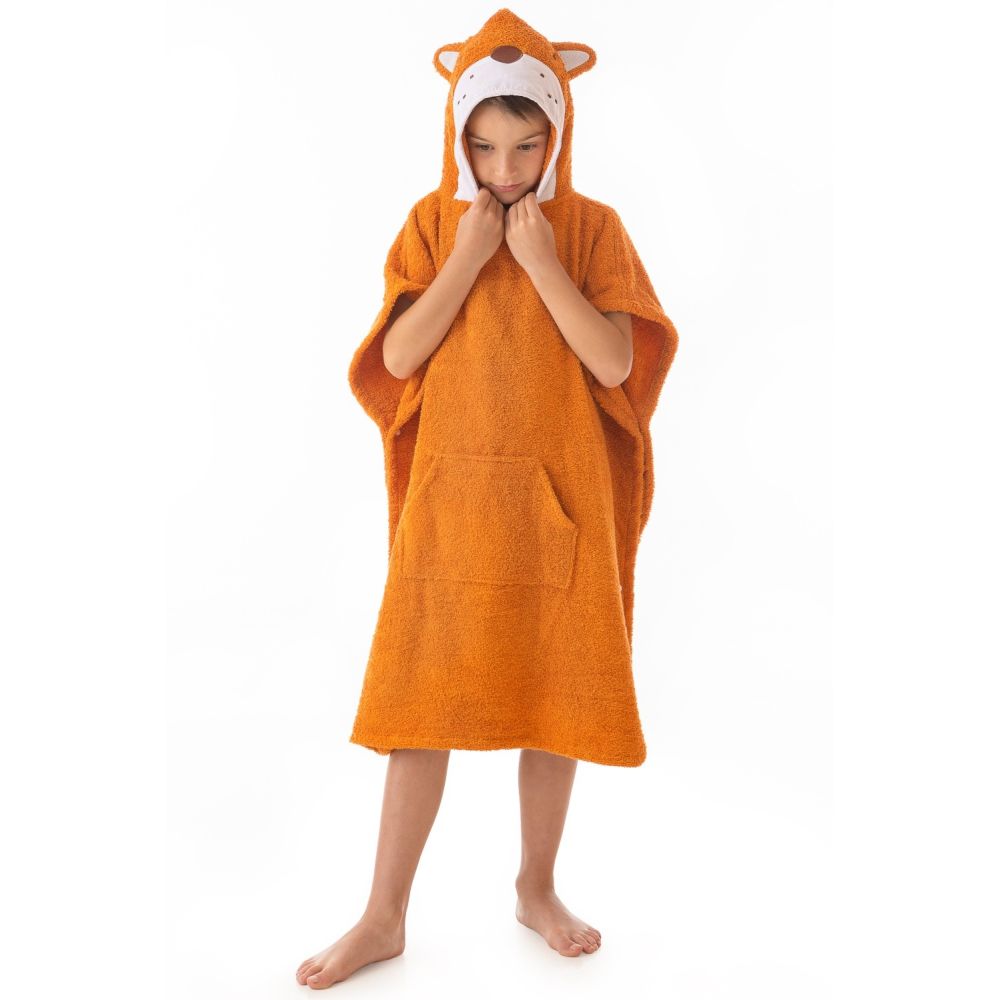 Poncho Infantil Tejido 100% Algodón...