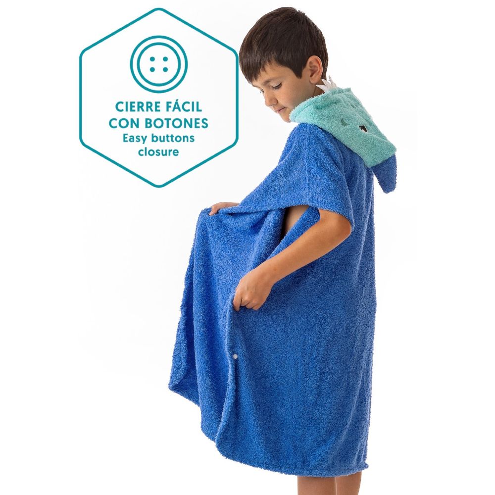 Poncho Infantil Tejido 100% Algodón...