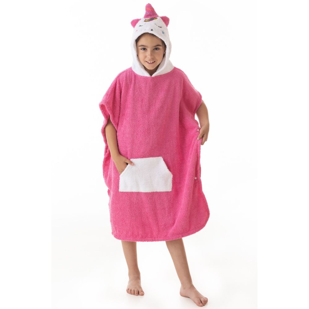 Poncho Infantil Tejido 100% Algodón...