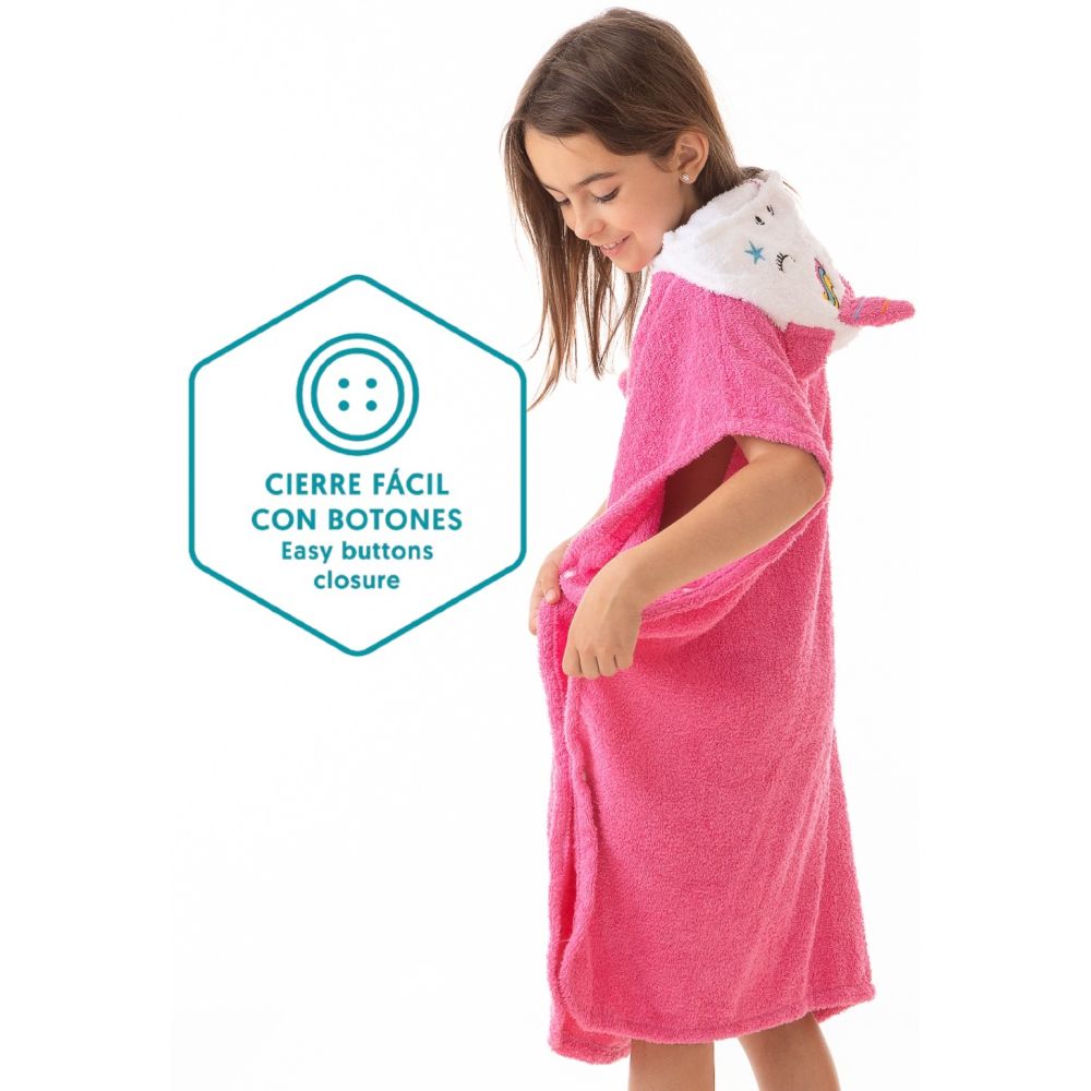 Poncho Infantil Tejido 100% Algodón...