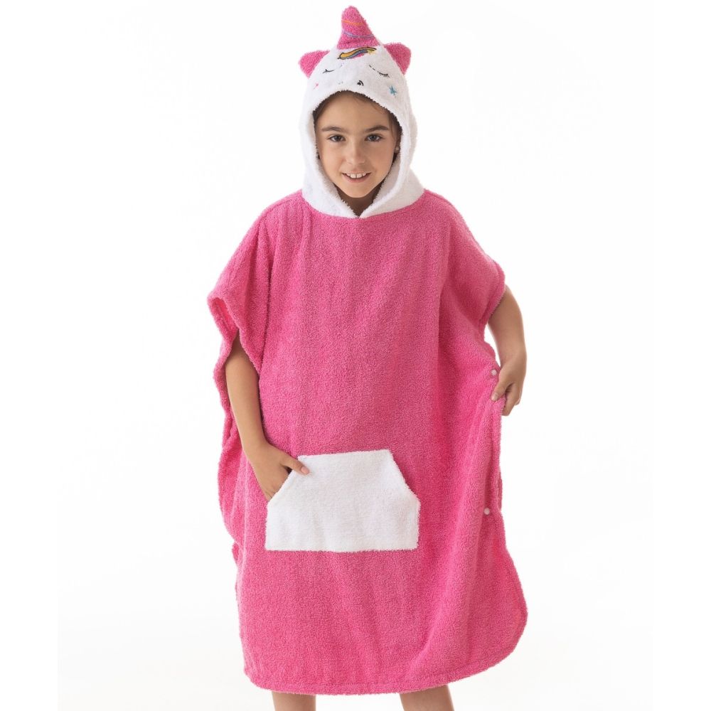 Poncho Infantil Tejido 100% Algodón...