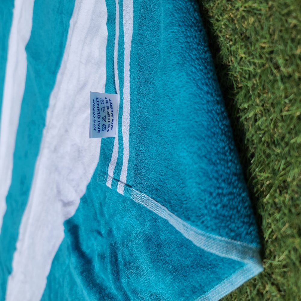 Toalla de Playa 100% Algodón Egipcio...