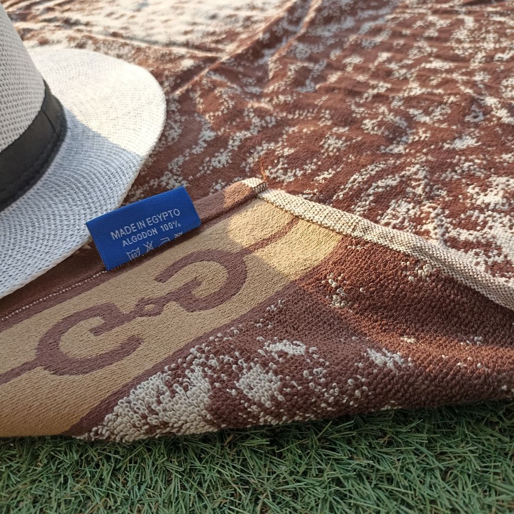 Toalla de Playa 100% Algodón Egipcio...