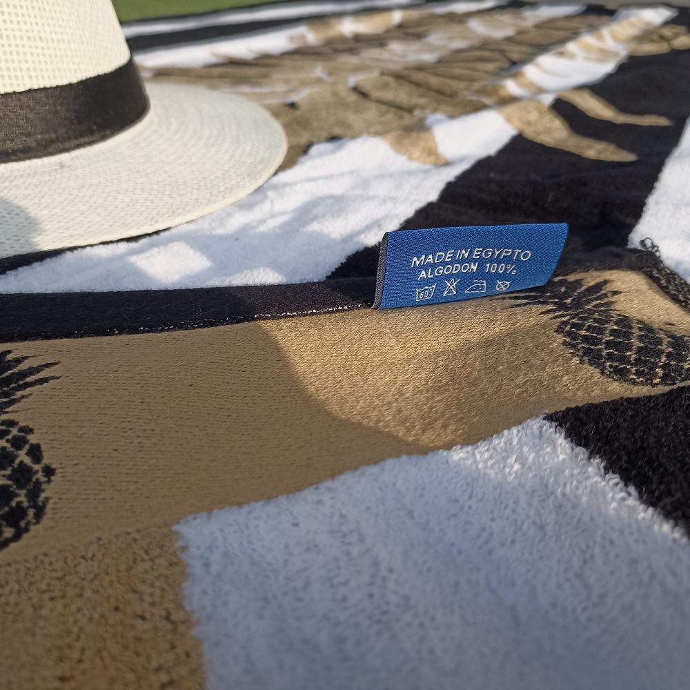 Toalla de Playa 100% Algodón Egipcio...