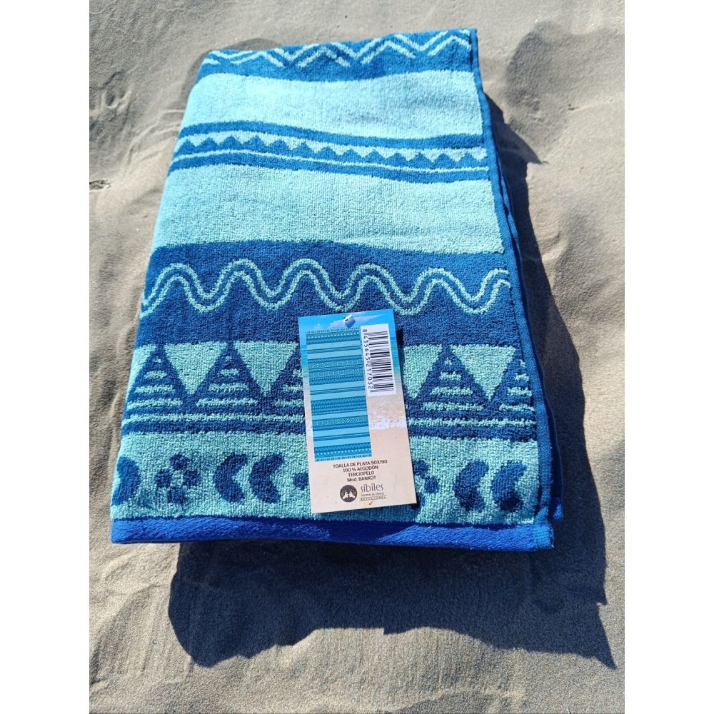 Toalla de Playa Grande Terciopelo...