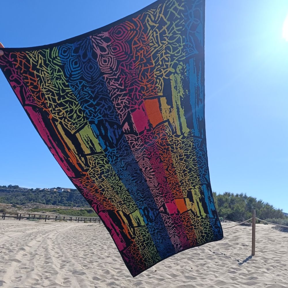 Toalla de Playa Grande Terciopelo...