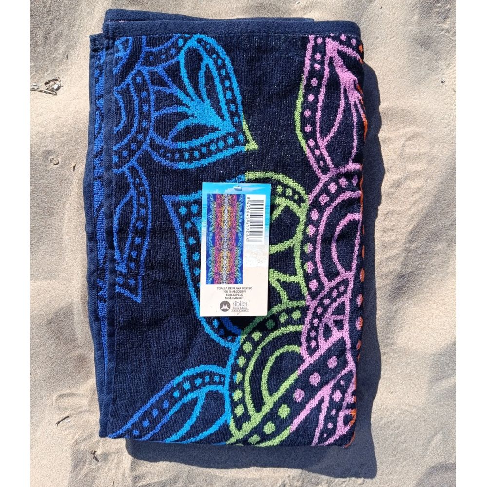 Toalla de Playa Grande Terciopelo...
