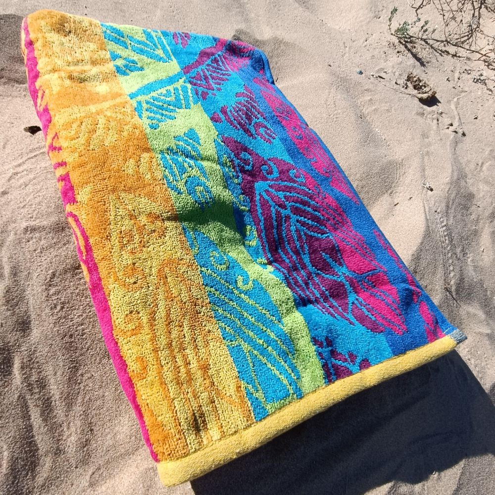 Toalla de Playa Grande Terciopelo...