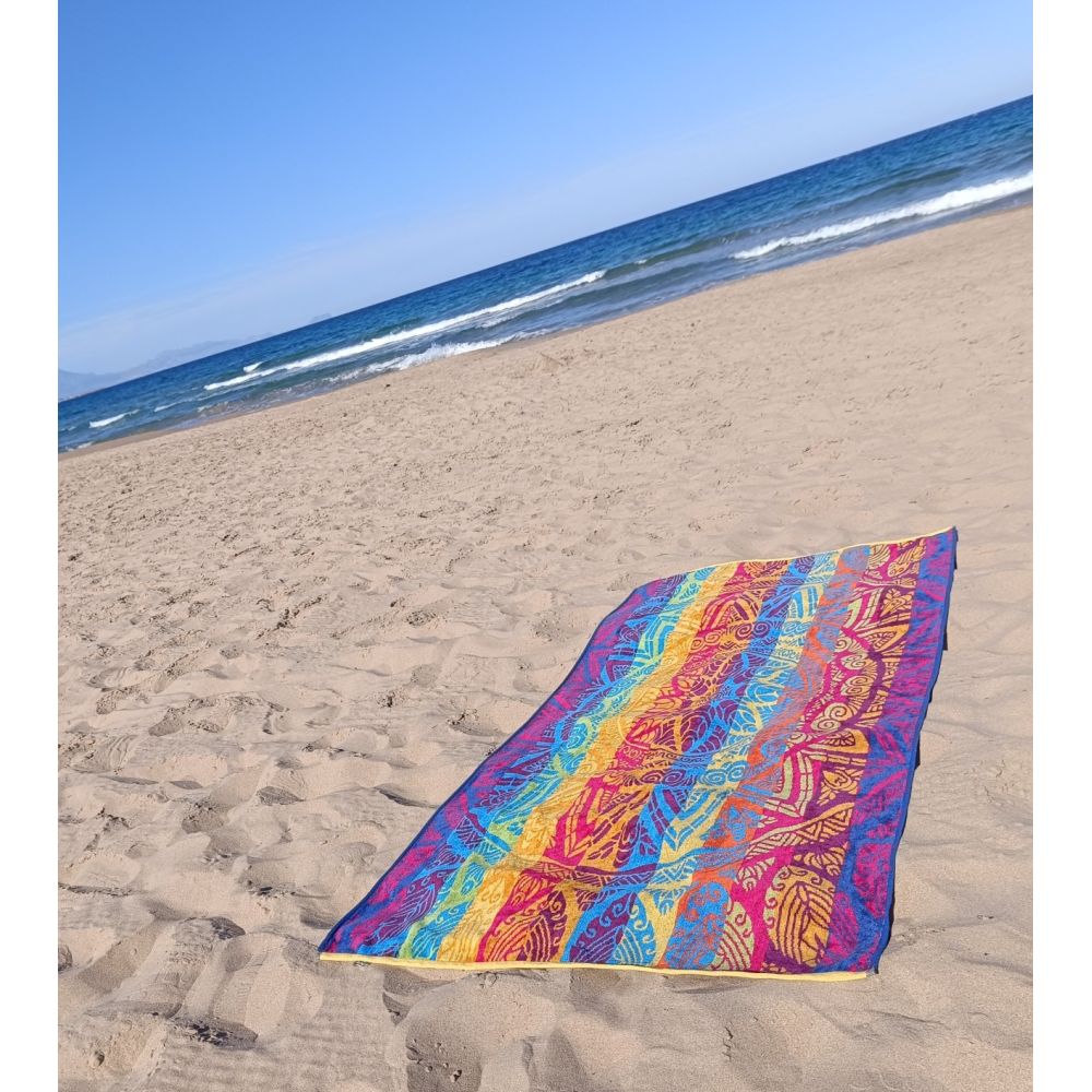 Toalla de Playa Grande Terciopelo...