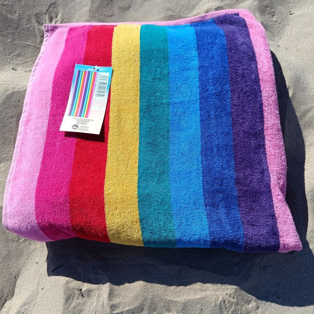 Toalla de Playa Grande Terciopelo...