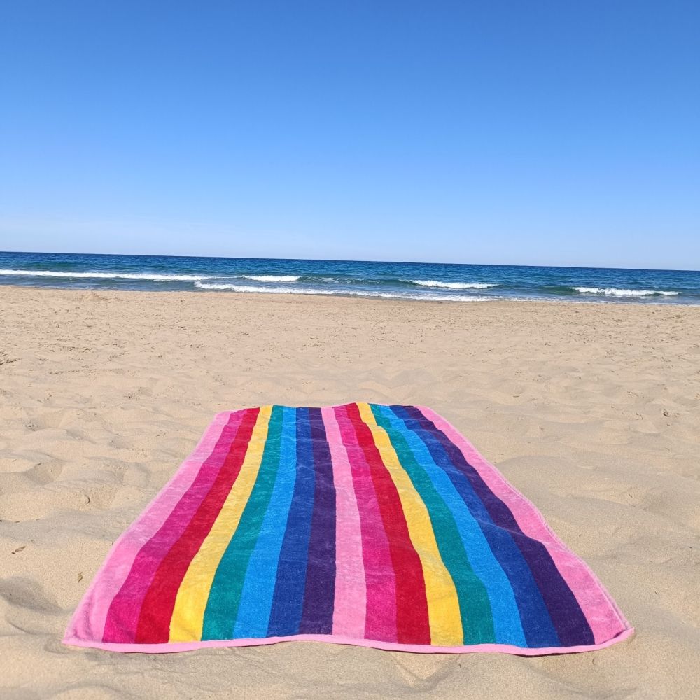 Toalla de Playa Grande Terciopelo...