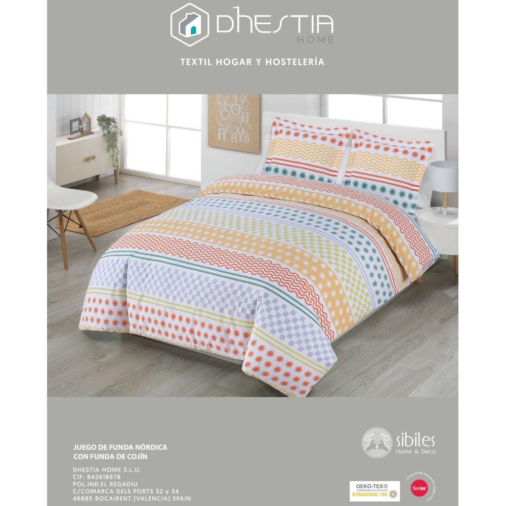 Funda Nórdica Étnica y Moderna Modelo...