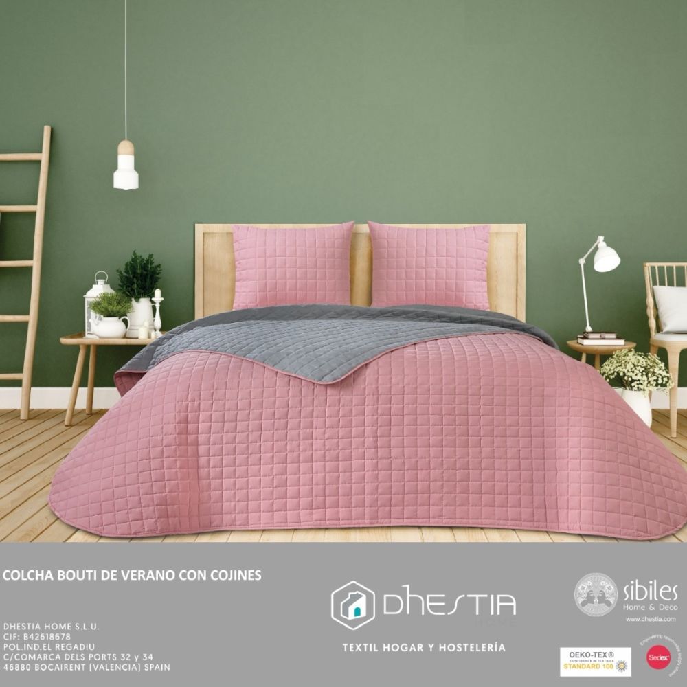 Colcha Bouti de Verano Bicolor Patrón...