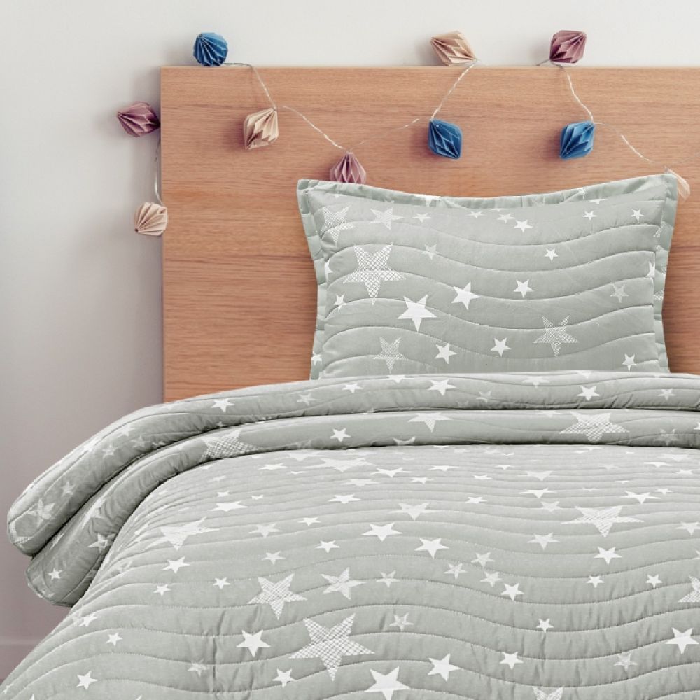 Colcha Bouti Cosida Cama Infantil y...