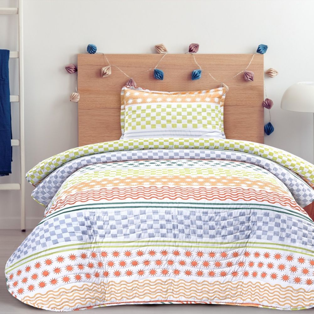 Colcha Bouti Cosida Cama Infantil y...