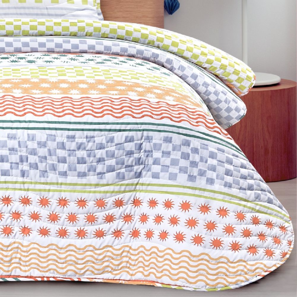 Colcha Bouti Cosida Cama Infantil y...