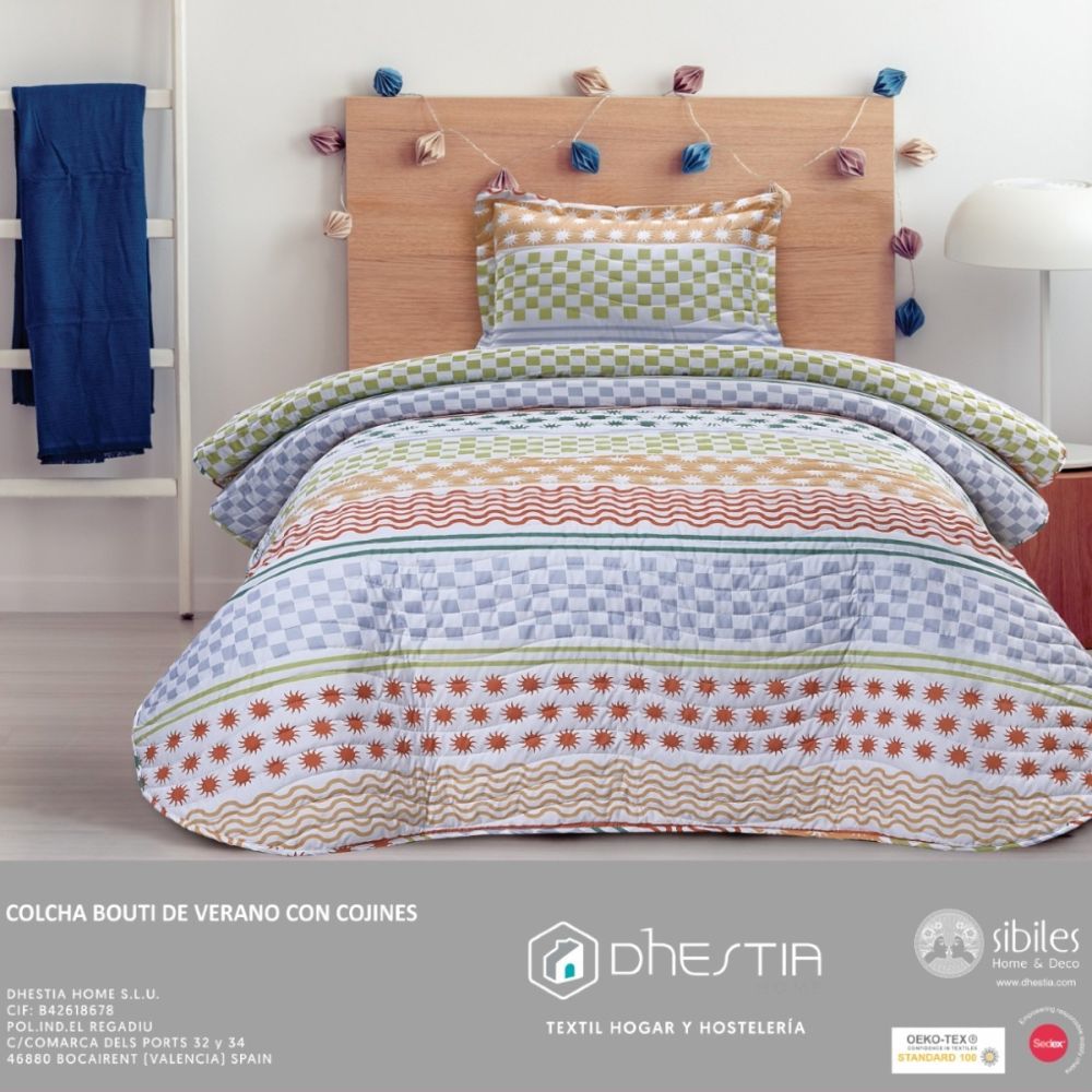 Colcha Bouti Cosida Cama Infantil y...