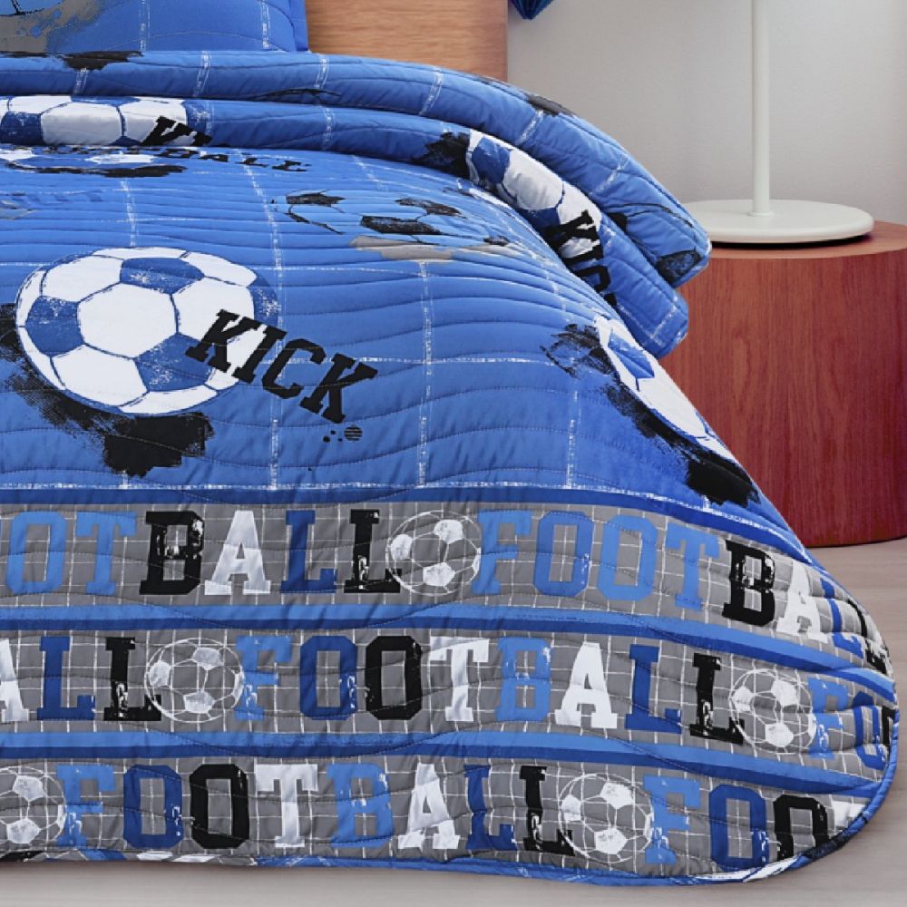 Colcha Bouti Cosida Cama Infantil y...