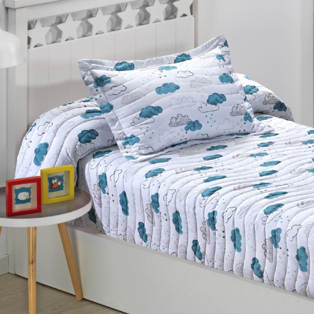 Colcha Bouti Ajustable Cama Nido...