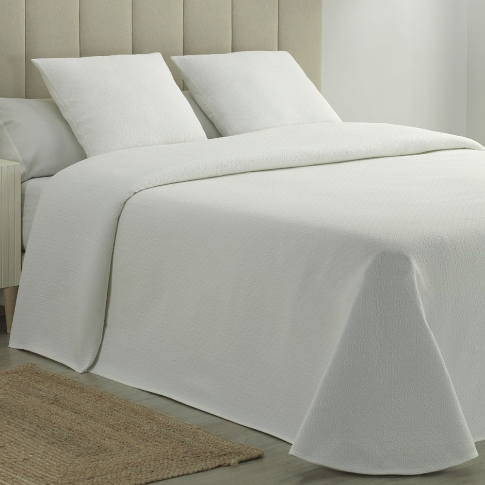 Colcha Piqué Aitana Blanca Calidad...