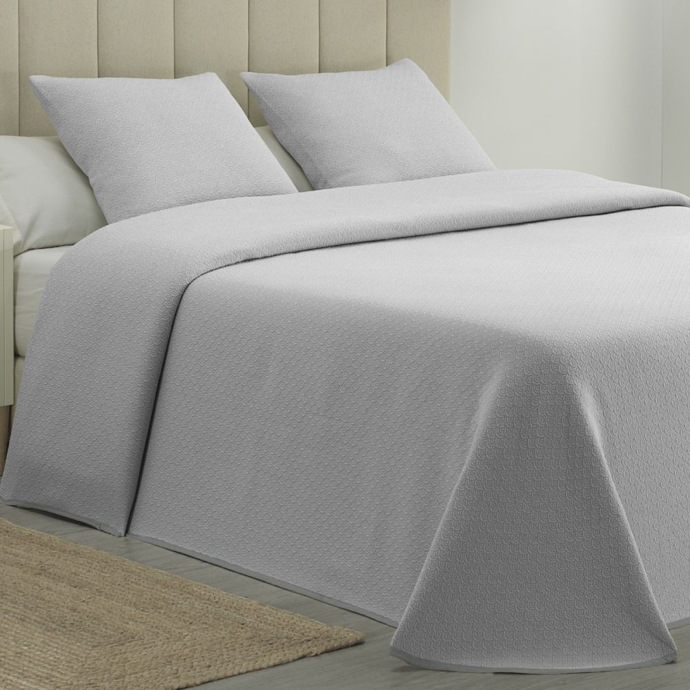 Colcha Piqué Aitana Gris Calidad...