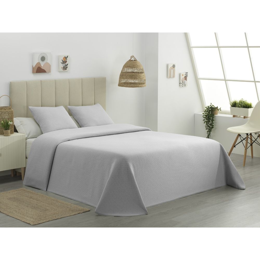 Colcha Piqué Aitana Gris Calidad...