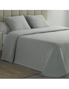 Colcha Piqué Rombos Gris... 2