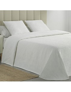 Colcha Piqué Flores Relieve...