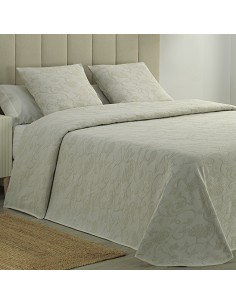 Colcha Piqué Flores en...